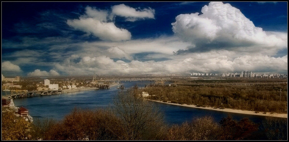 Фотографія Panorama of the Dnieper / Arthur Kaminskiy / photographers.ua
