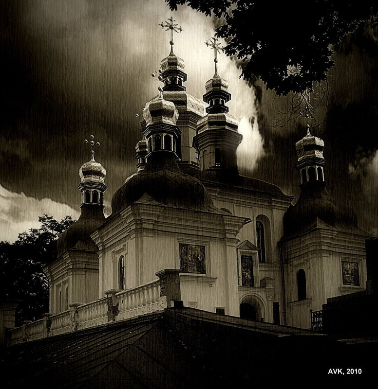 Фотографія Fasad cerkvi Rozhdestva Bogorodicy. 1696 / Arthur Kaminskiy / photographers.ua