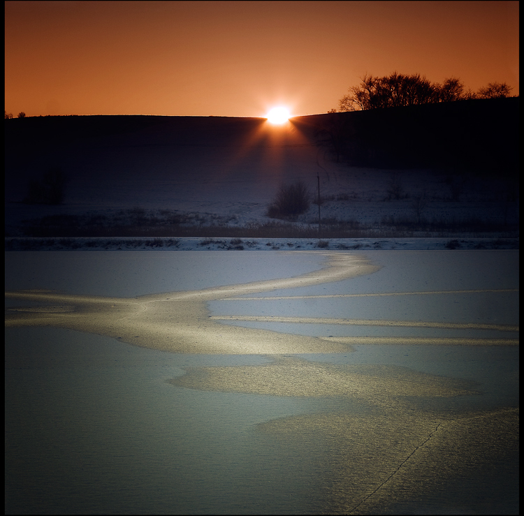Фотографія Зимний закат / Serghei Mumji / photographers.ua