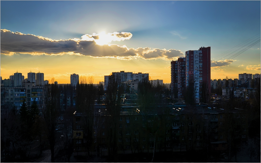 Фотографія Вчорашній захід сонця / В. Левицький / photographers.ua