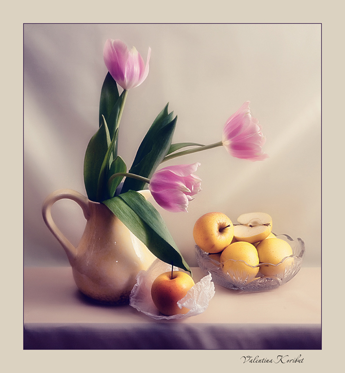 Фотографія Тюльпаны и спелых яблок аромат / Валентина Корибут / photographers.ua