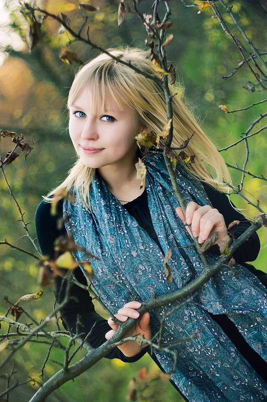 Фотографія осінній жіночий портрет / valentyn / photographers.ua