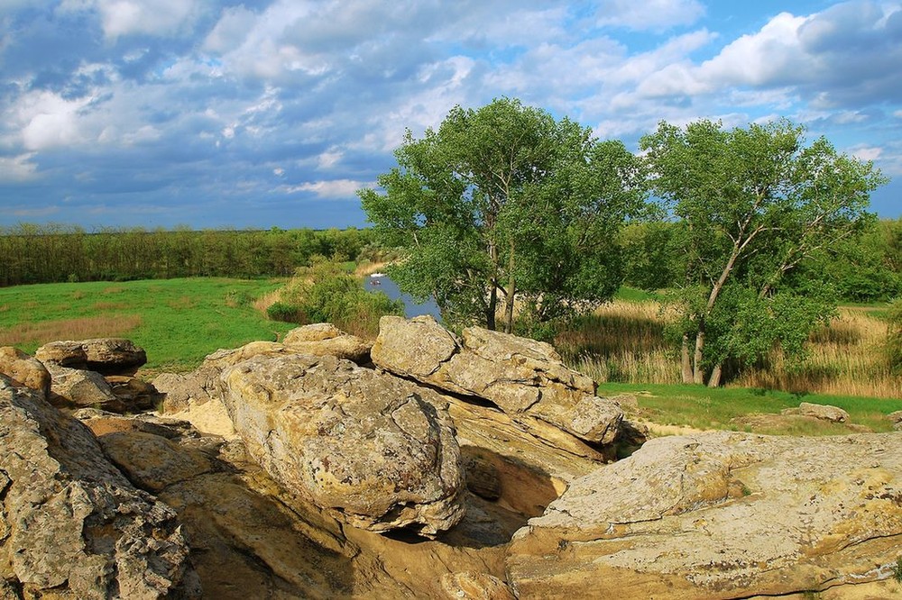 Фотографія камни , небо и река... / Александр Козленко / photographers.ua