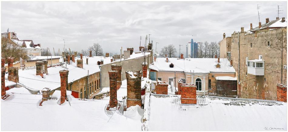 Фотографія Одесские заснеженые крыши.. / Игорь Сытник / photographers.ua