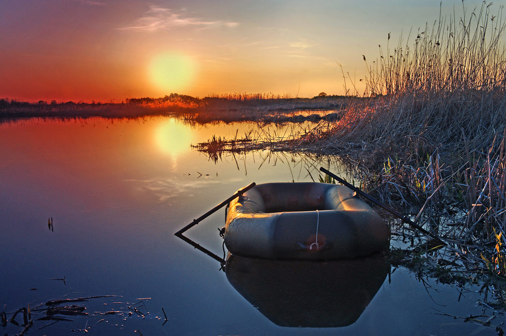 Фотографія Два солнца или пора сматывать удочки / Тимофеев Виталий / photographers.ua