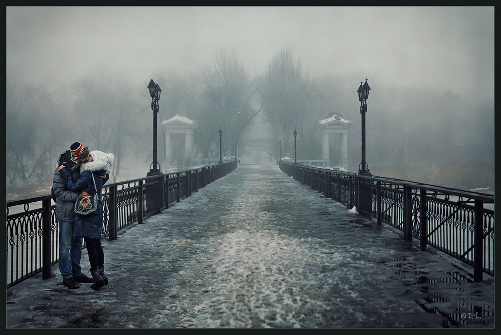 Фотографія Двое на мосту. / Игорь Лившиц / photographers.ua