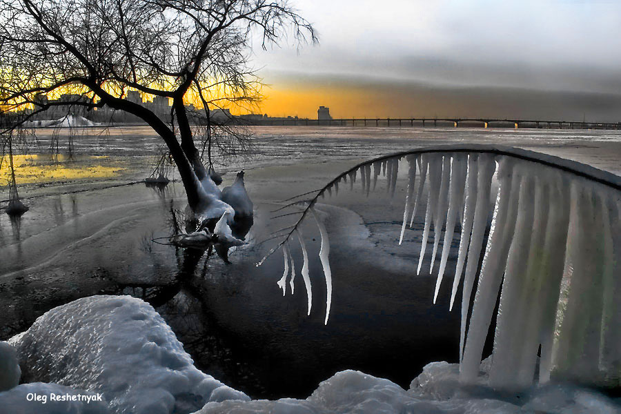 Фотографія Ледяной закат / Олег Решетняк / photographers.ua