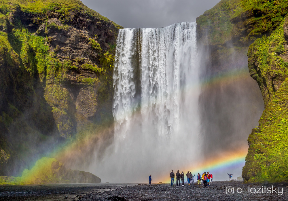 Фотографія Водопад Скоугафосс, Исландия / Александр Лозицкий / photographers.ua
