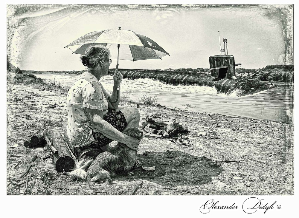 Фотографія Полювання на Мобі Діка, або пані з собачкою на березі Дністра... / Olexander Didyk / photographers.ua