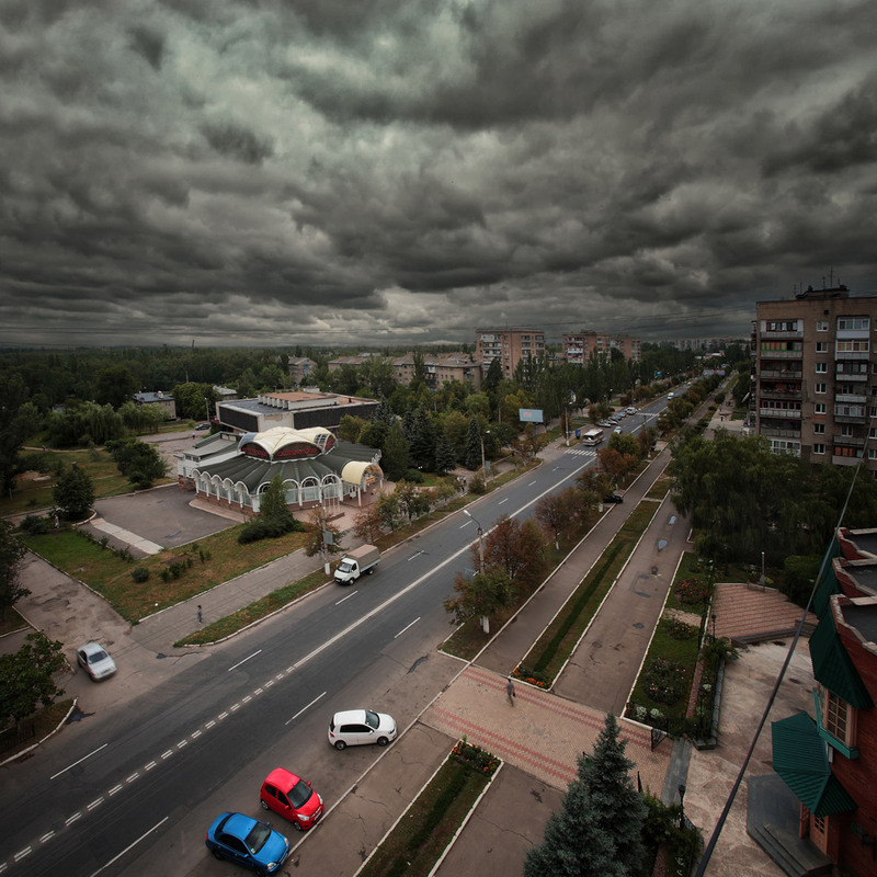 Фотографія Тучи над городом / Аркадий МОСКОВЧЕНКО / photographers.ua