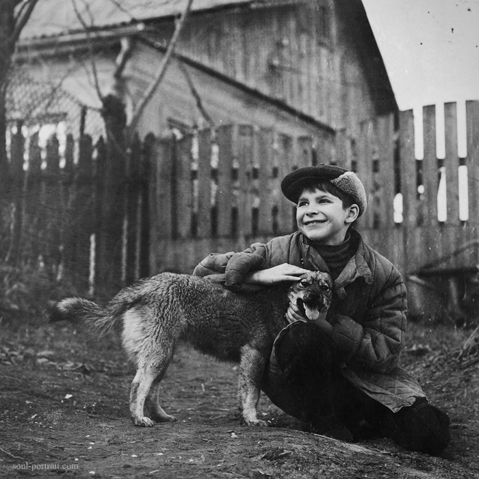 Фотографія Мальчик и пес / Natalia Ciobanu / photographers.ua