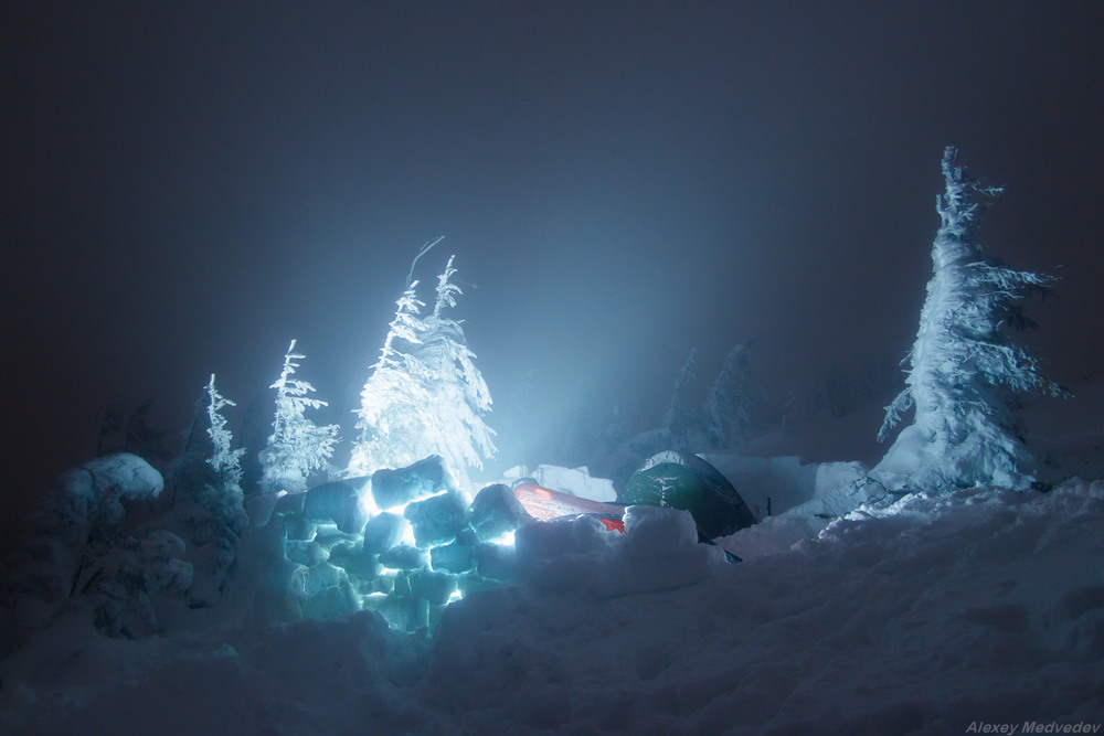Фотографія Висотний сніговий готель / Алексей Медведев / photographers.ua