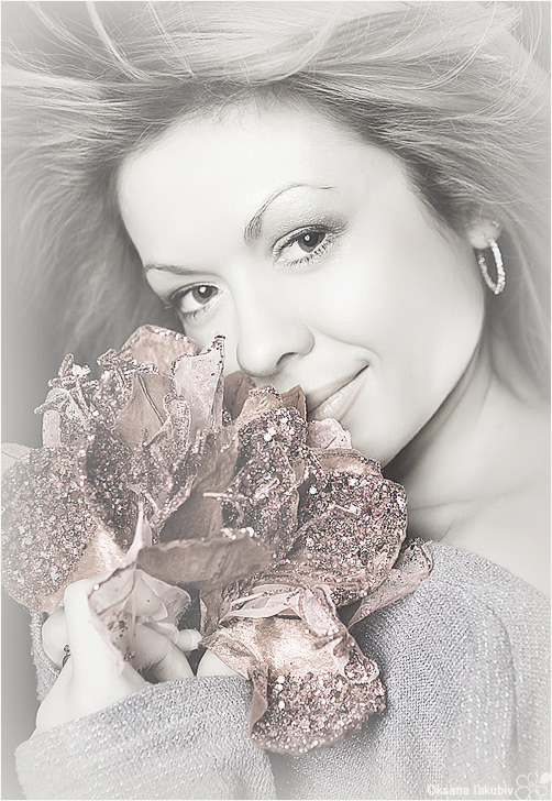 Фотографія Портрет девушки с цветком / Оксана Якубів / photographers.ua