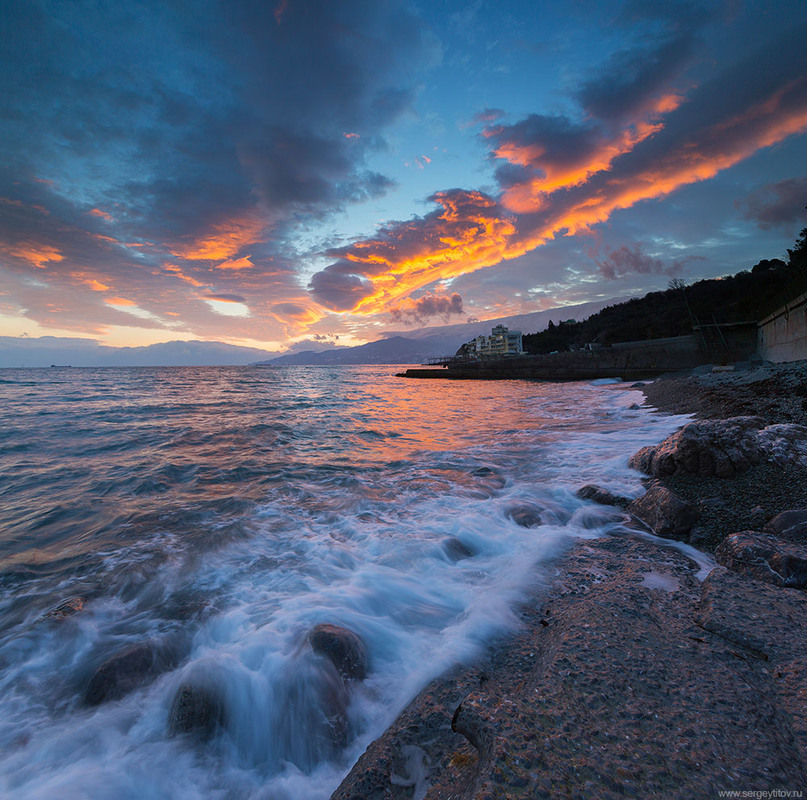 Фотографія Морской закат в Ялте / Сергей Титов / photographers.ua