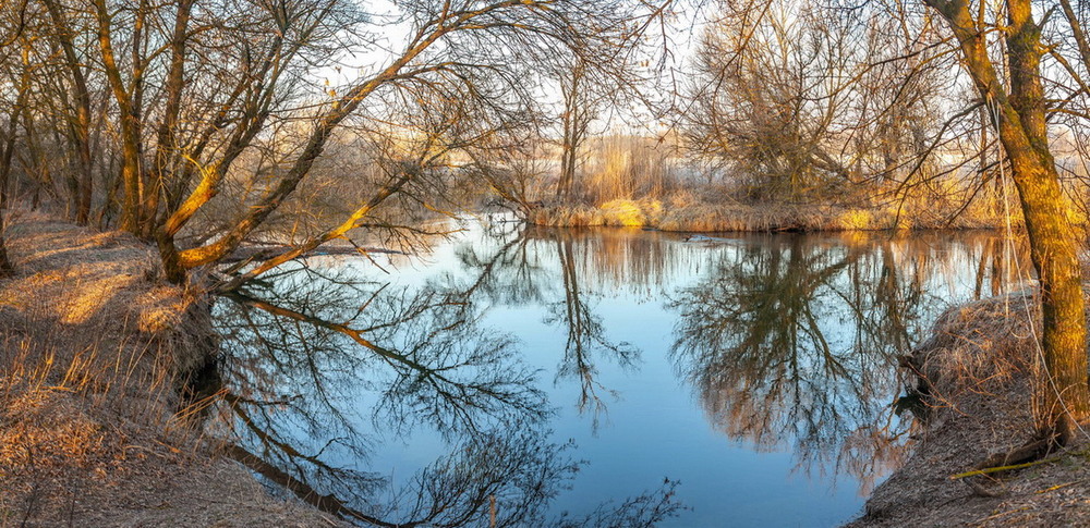 Фотографія Первое весеннее утро на реке / Евгений Маркин / photographers.ua