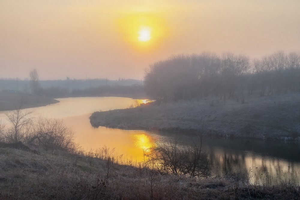 Фотографія Туманное утро на пруду / Евгений Маркин / photographers.ua