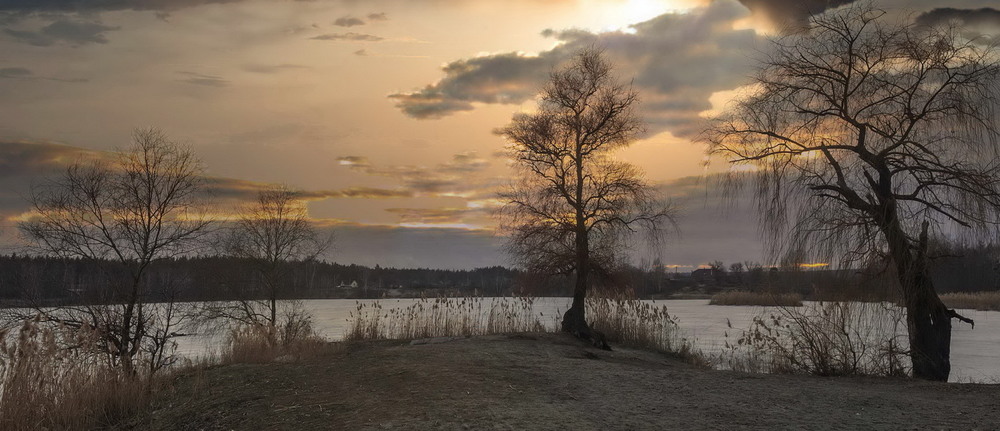 Фотографія Закат на озере / Евгений Маркин / photographers.ua