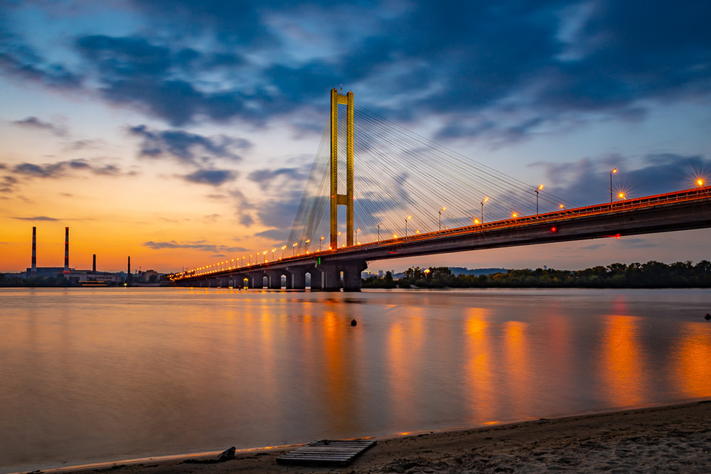 Фотографія Южный мост на закате / Oleg Utyuzh / photographers.ua