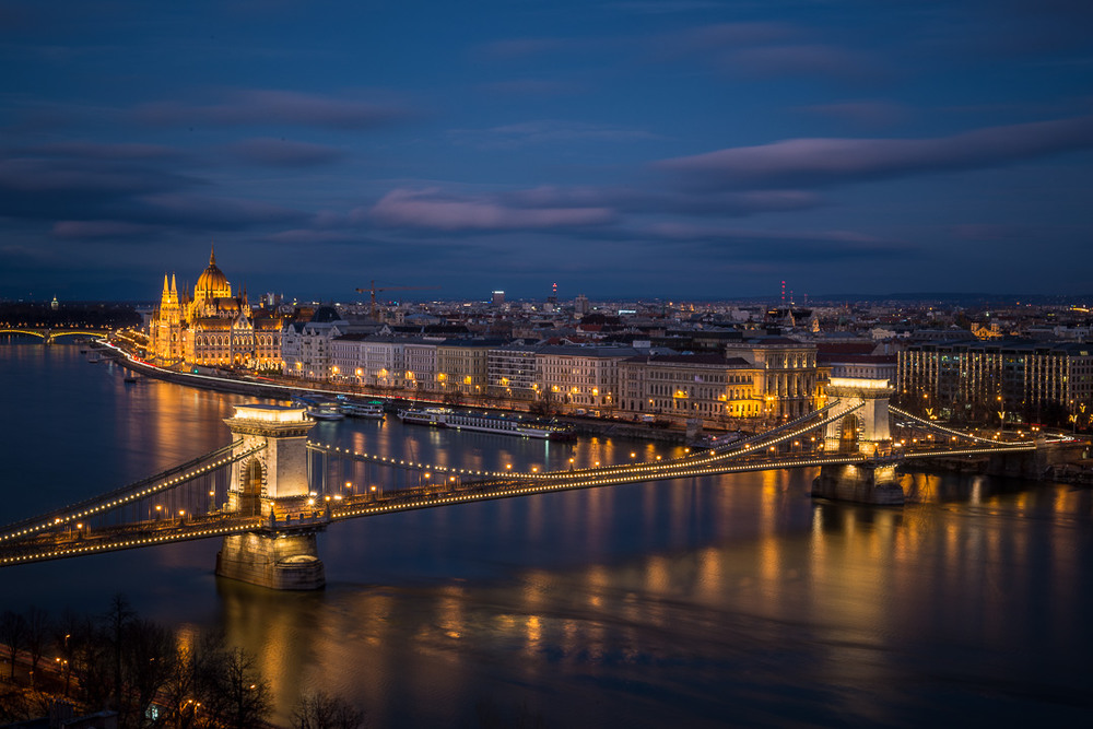 Фотографія Ночной Будапешт. Парламент / Oleg Utyuzh / photographers.ua