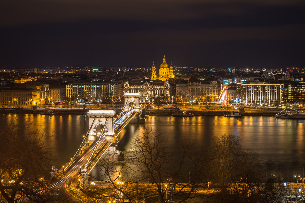 Фотографія Ночной Будапешт. Базилика / Oleg Utyuzh / photographers.ua