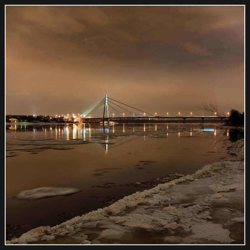 Фотографія Над Дніпром ніч... Льодохід... / Соловей Алексей / photographers.ua