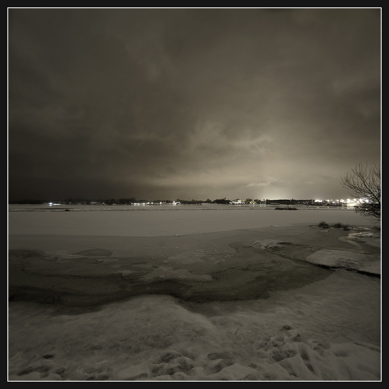 Фотографія Январь... Ночь... Днепр во льду... / Соловей Алексей / photographers.ua