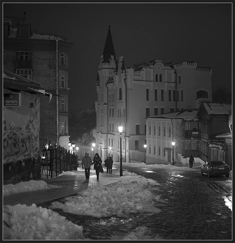 Фотографія Андреевский спуск... Вечер... Февраль... / Соловей Алексей / photographers.ua