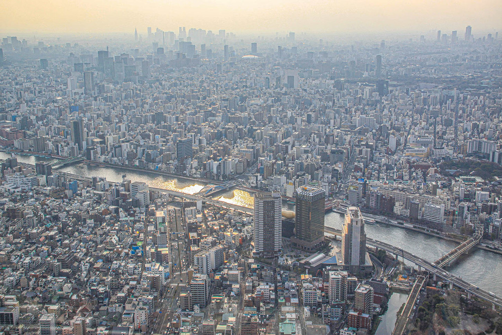 Фотографія Токио (вид с Tokyo Sky Tree, второго по высоте здания мира после Бурдж-Халифы) / Владислав Молодід / photographers.ua