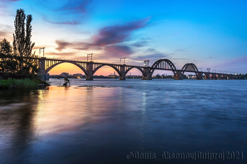 Фотографія Мерефо-Херсонский железнодорожный мост / Denis Aks / photographers.ua