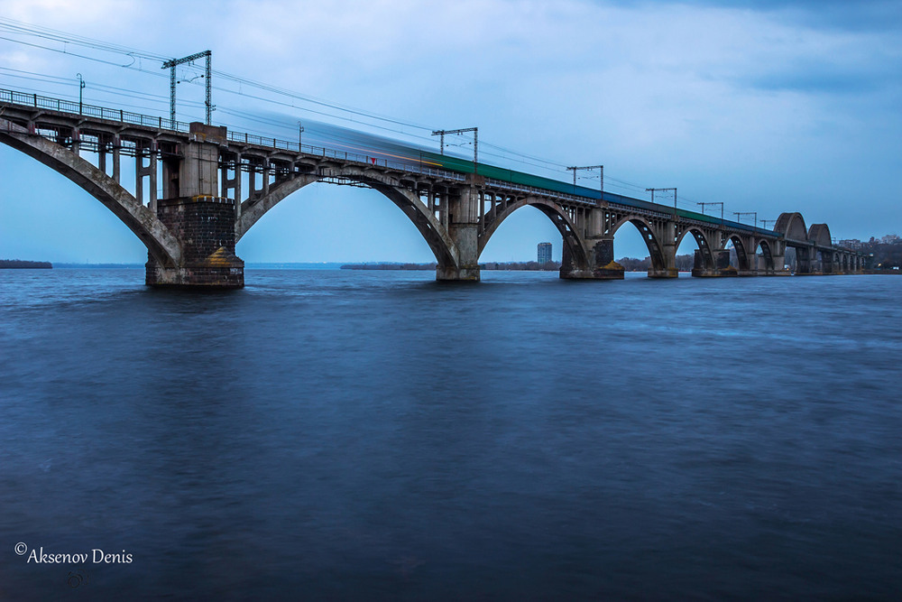 Фотографія Мерефо-Херсонский ж/д мост / Denis Aks / photographers.ua