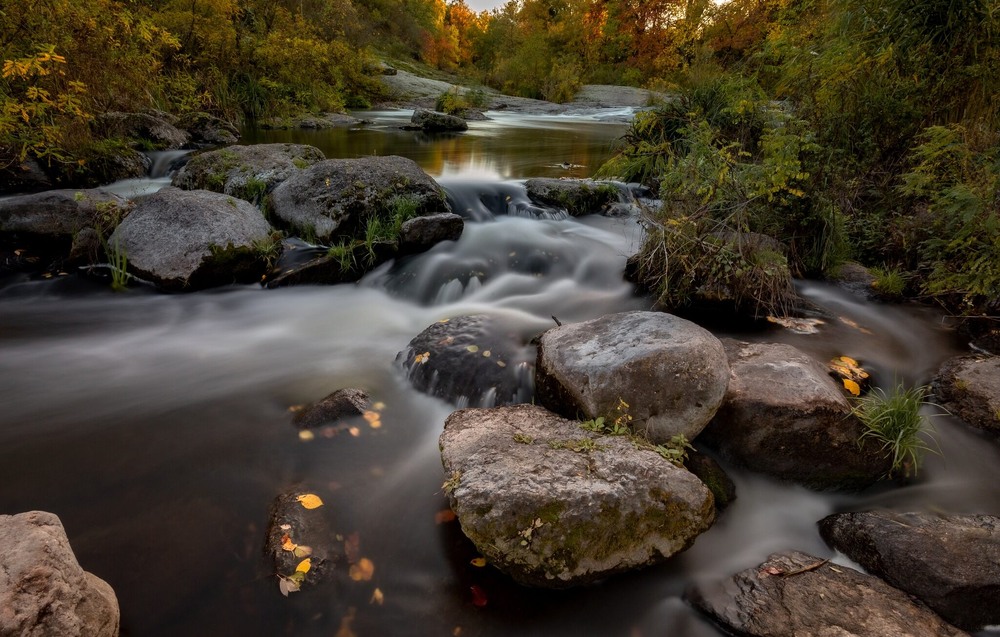 Фотографія Осінній вечір на річці Рось / Ігор Солодовніков / photographers.ua