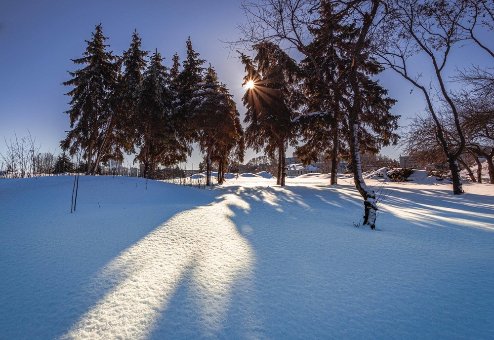 Фотографія Зимове сонце стало над рікою... Сніги лежать… Зрання мороз… / Ігор Солодовніков / photographers.ua