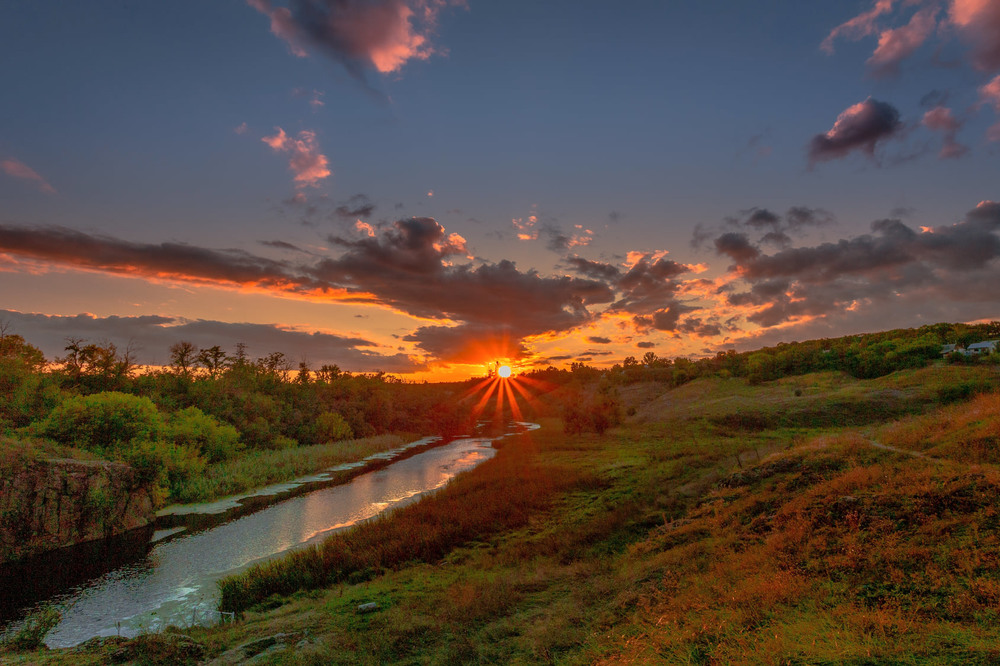 Фотографія Захід сонця останього літнього дня / Ігор Солодовніков / photographers.ua