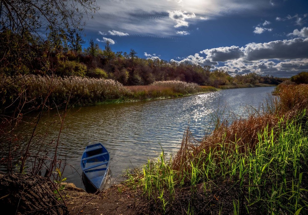 Фотографія Човен на Тясмині / Ігор Солодовніков / photographers.ua