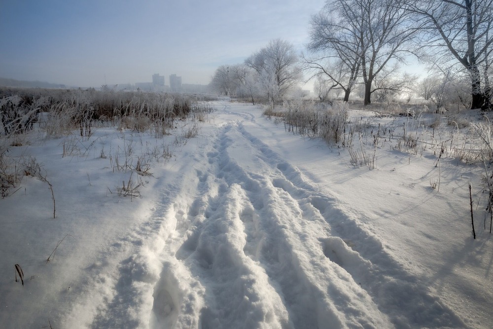 Фотографія Зимова дорога до міста / Ігор Солодовніков / photographers.ua