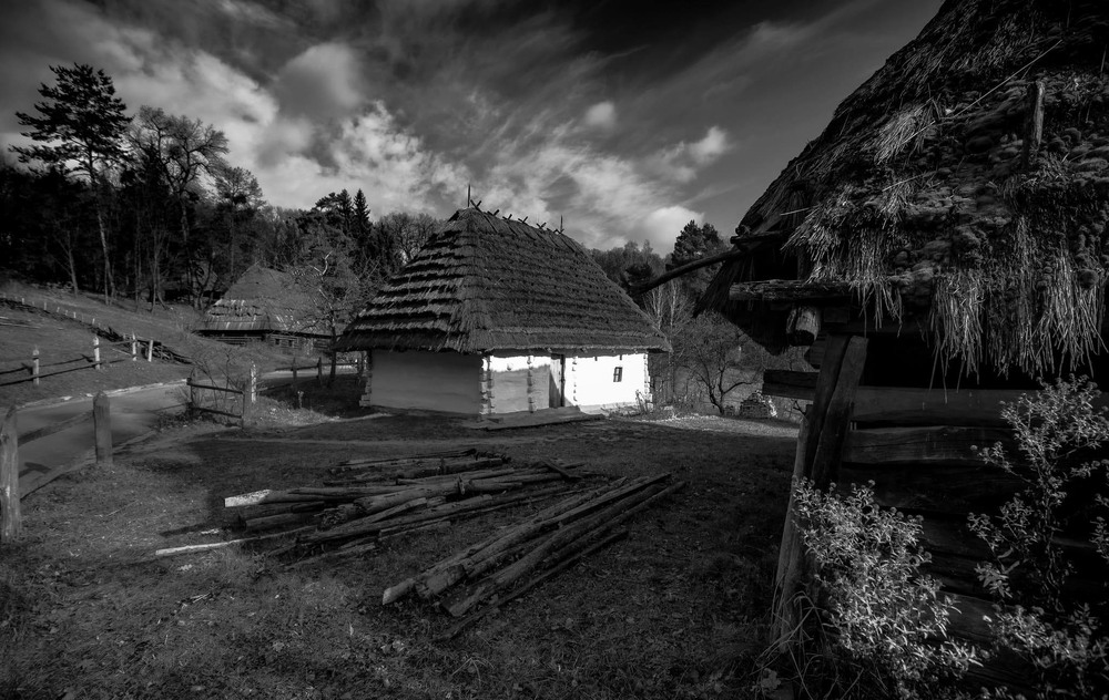 Фотографія Хати , дорога і небо / Ігор Солодовніков / photographers.ua