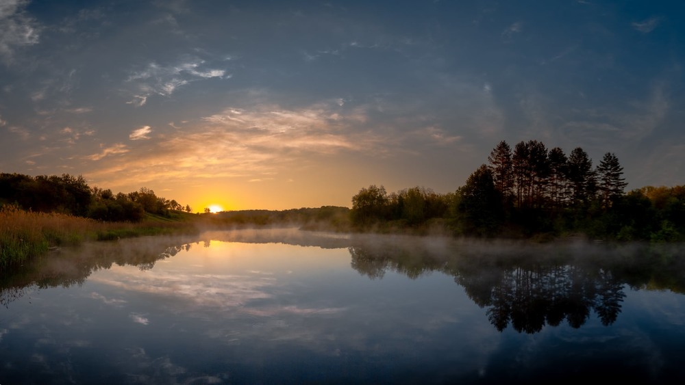 Фотографія Схід сонця над ставком / Ігор Солодовніков / photographers.ua