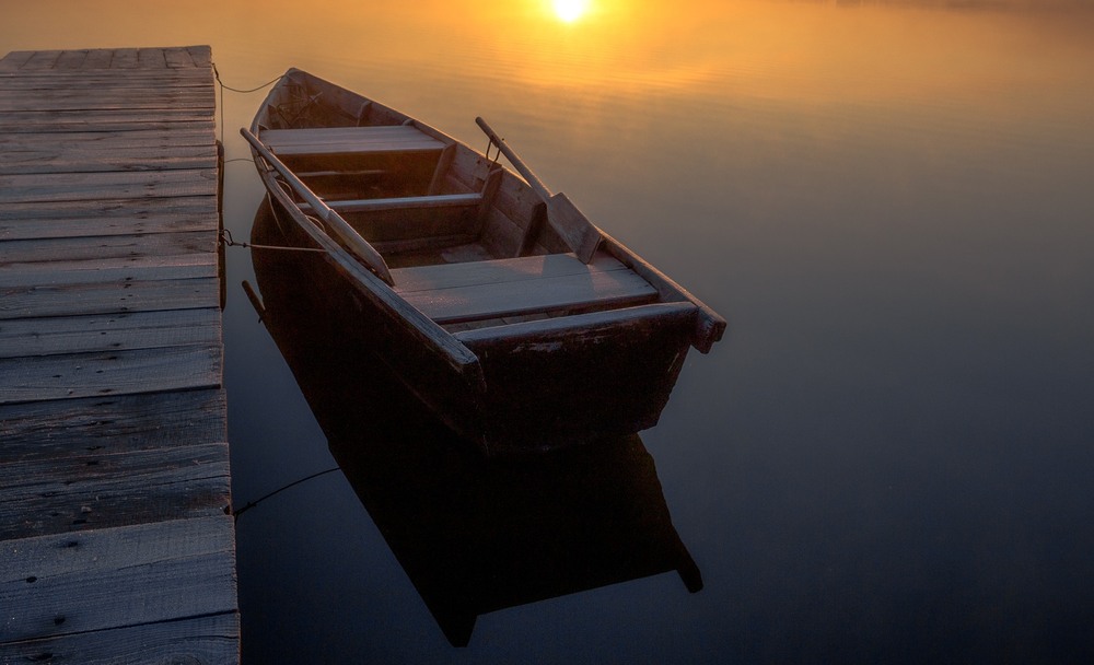 Фотографія Ніч... а човен — як срібний птах!... / Ігор Солодовніков / photographers.ua