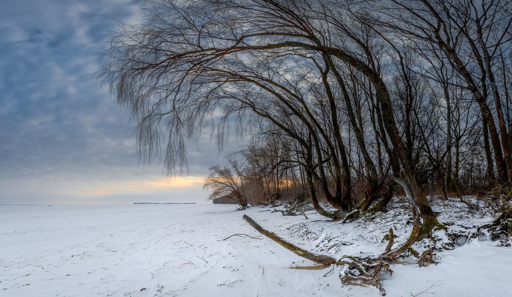Фотографія Холодний світанок на Дніпрі / Ігор Солодовніков / photographers.ua