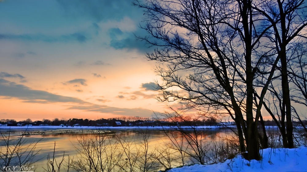 Фотографія Морозний вечір на озері / Gregori Yakimchuk / photographers.ua