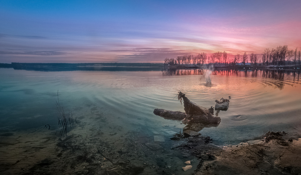Фотография Закат на Основянском озере / KhongNgoc / photographers.ua