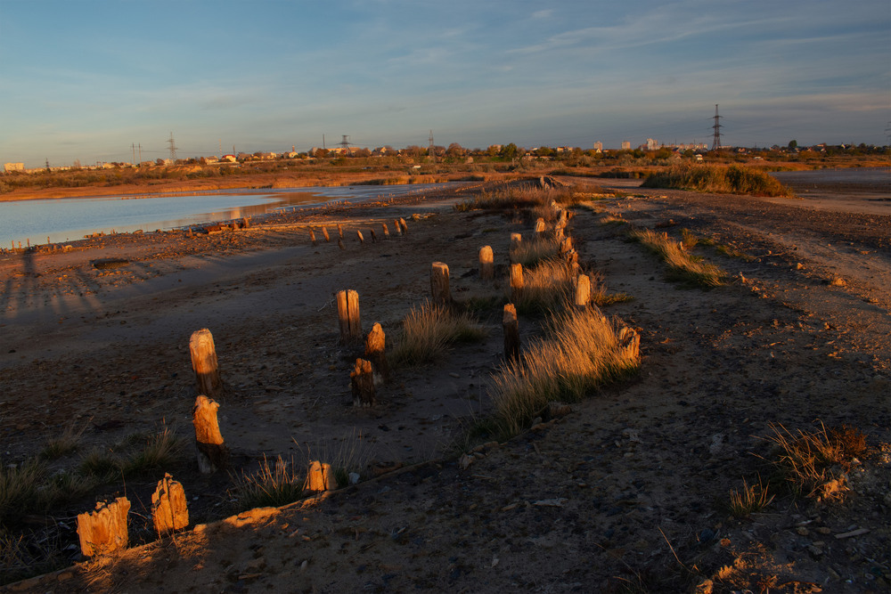 Фотографія на Куяльнику вечоріє / Крутий Николай / photographers.ua