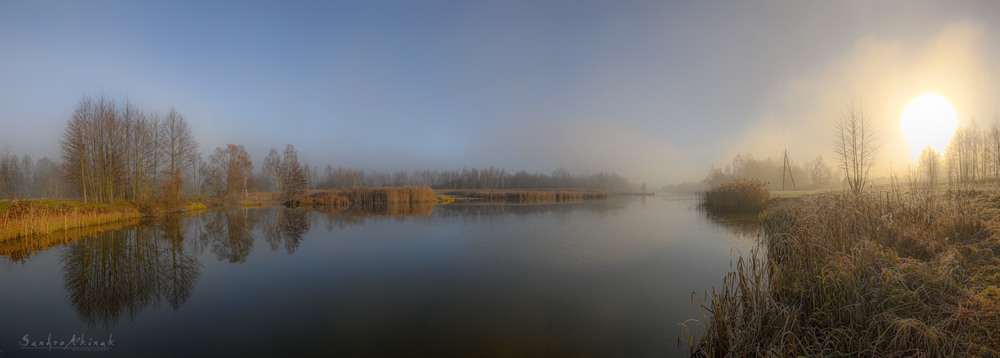 Фотографія Ранковий туман. Панорама / Akinak Sandro / photographers.ua