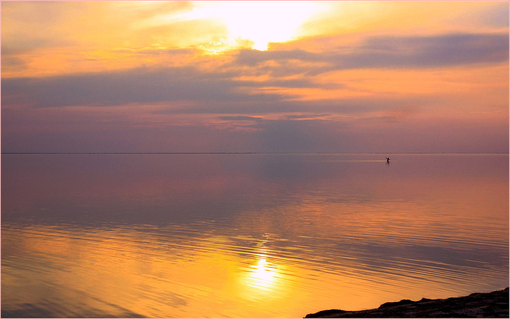 Фотографія Тихий літній вечір на солоному озері. / Игорь Бабак / photographers.ua