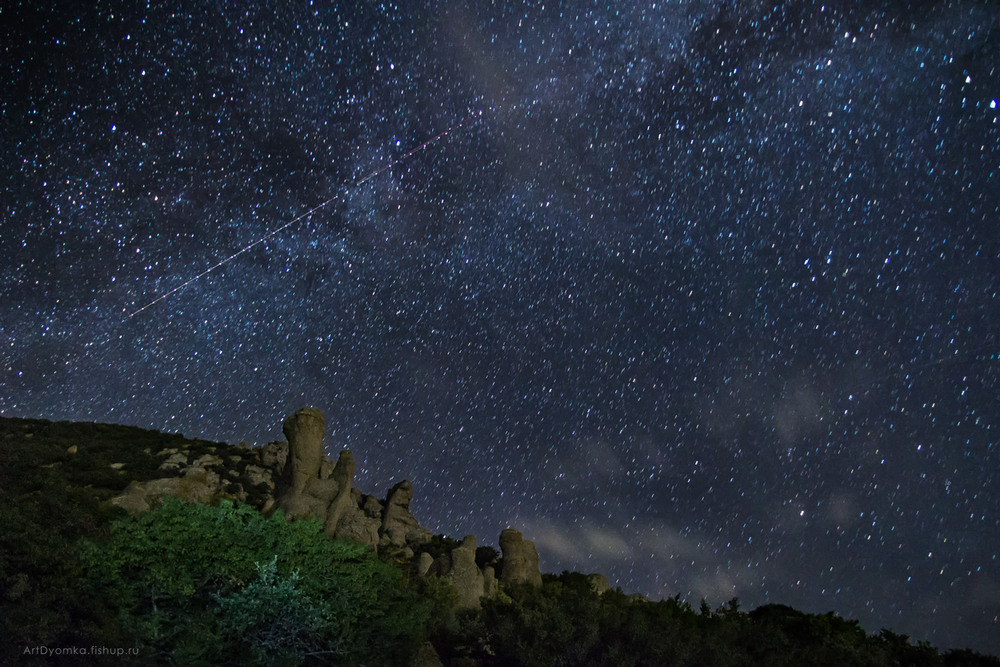 Фотографія Долина Привидений под звездным небом / Артём Дёмка / photographers.ua