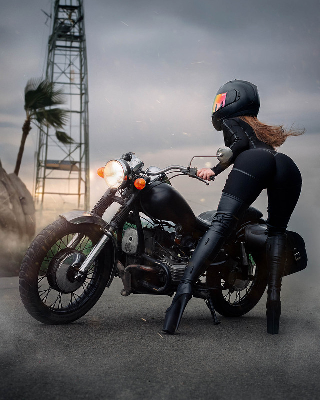 Фотографія Байкерша / Артемьев Алексей / photographers.ua