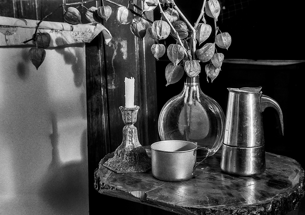 Фотографія натюрморт із гейзерною кавоваркою / Володимир Сорока / photographers.ua