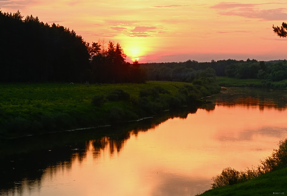 Фотографія Червневий вечір на тихій річці. / AlexPP / photographers.ua