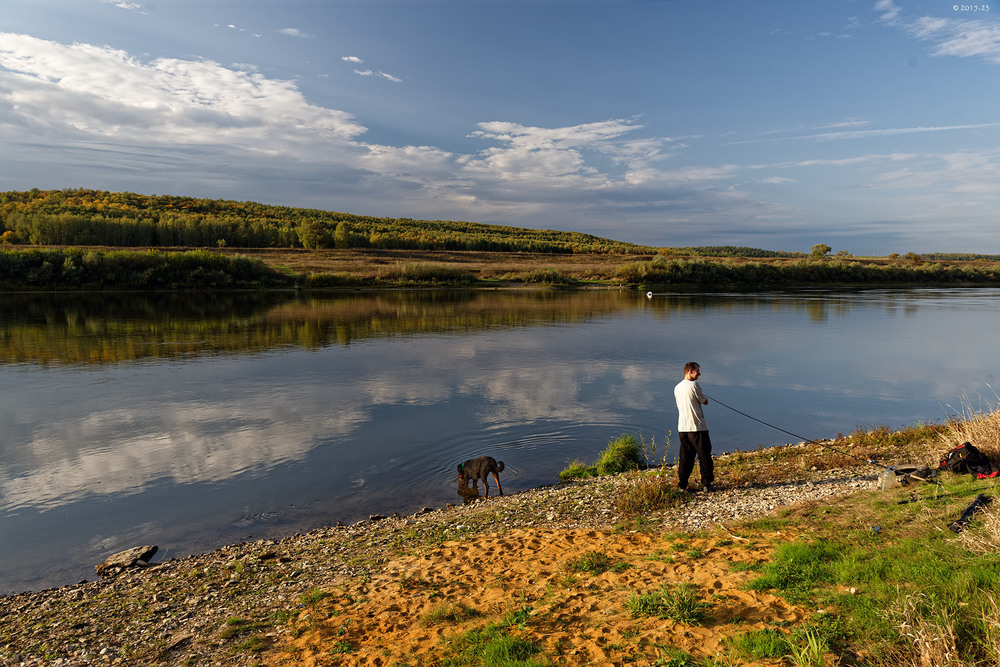 Фотографія Бабине літо на хорошій річці.) / AlexPP / photographers.ua