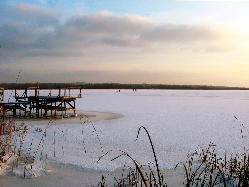 Фотографія Зима, залив, рыбалка / Vysher / photographers.ua
